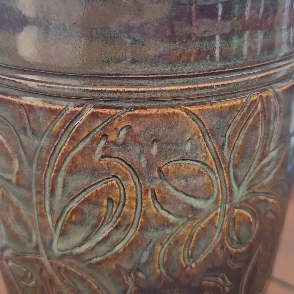 pottery wine chiller Porcelain Abby Lingle Decor Gift